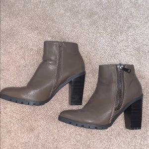 Brown Booties - Size 8